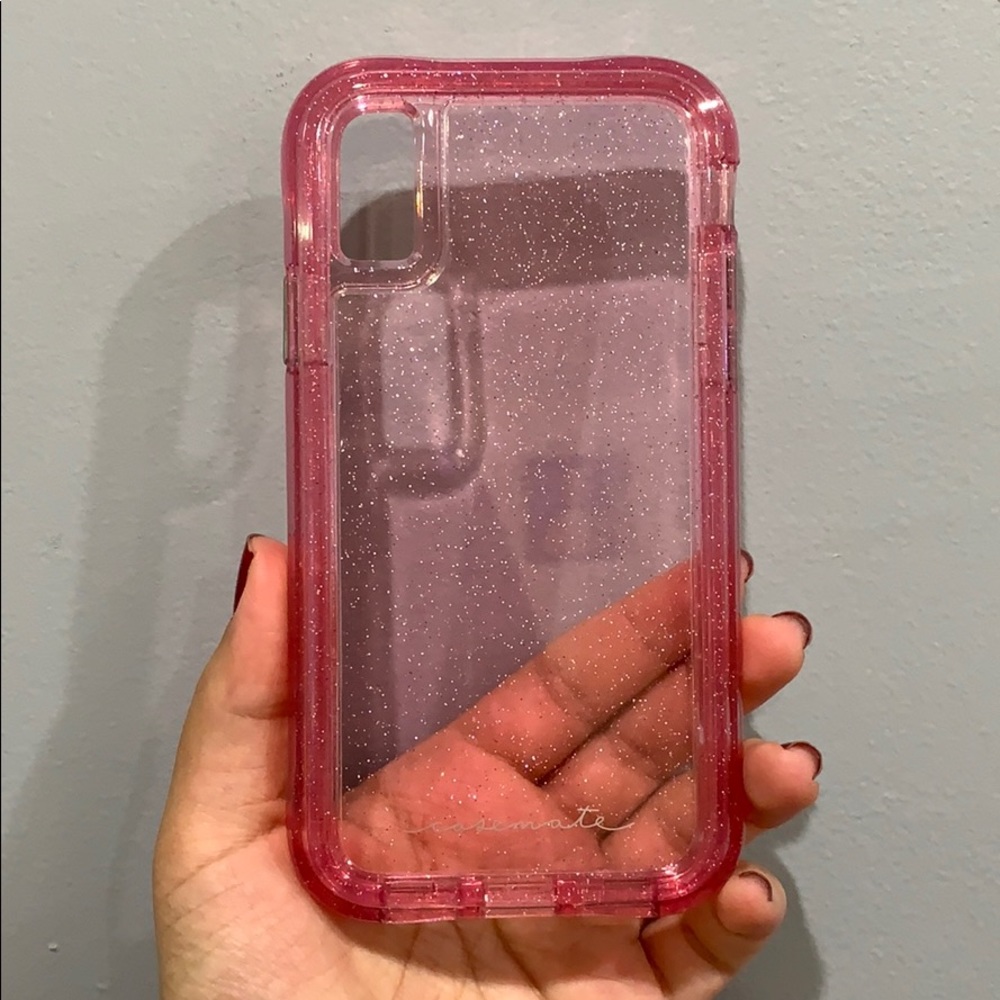 Pink Sheer Casemate iPhone XS case